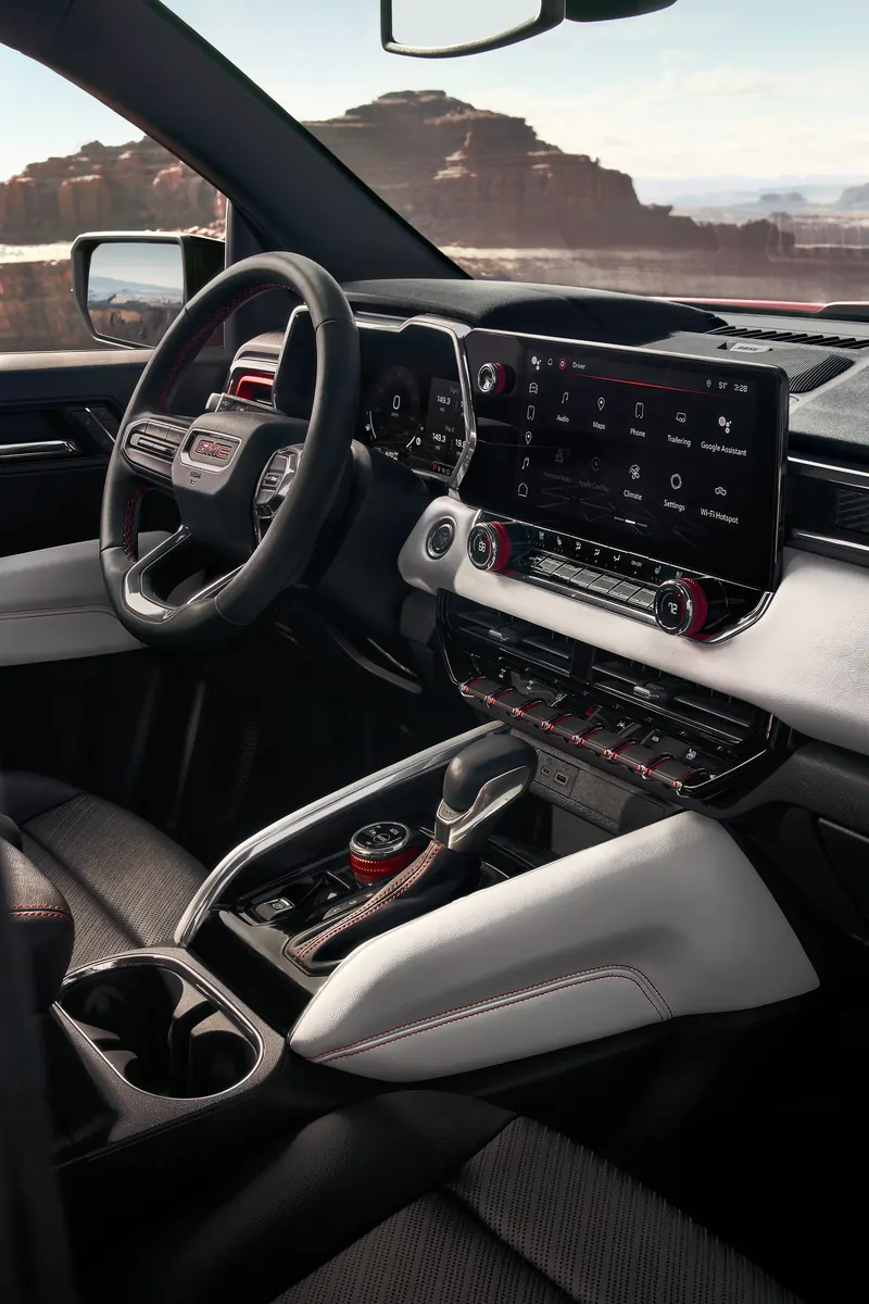 2026 GMC Canyon infotainment system at Hall Buick GMC in Tyler TX